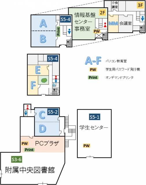 情報基盤センター建物地図